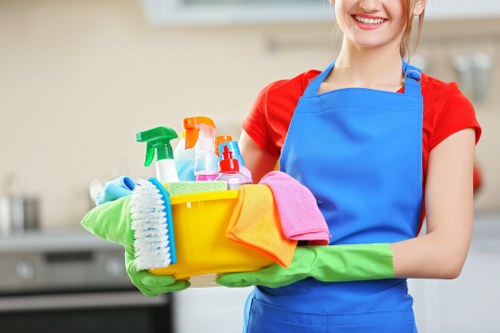 Safe payment processing for cleaning services