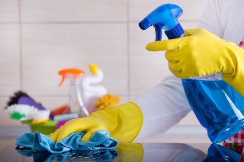 Analytics and cookie types on a carpet cleaning website