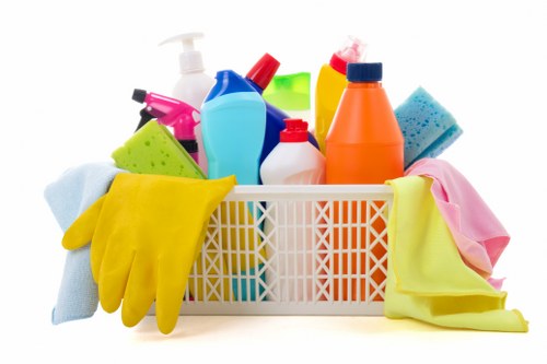 Carpet cleaners pricing a domestic job in a West Brompton flat