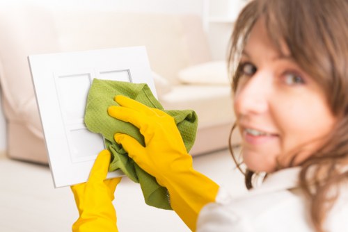 Keyboard navigation and accessible service information for West Brompton cleaning